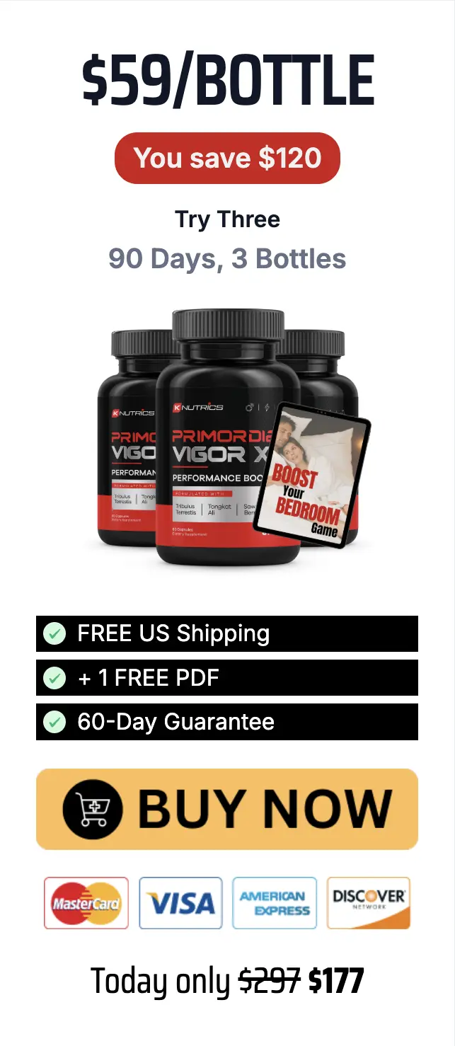 Primordial Vigor X Buy Three Bottles